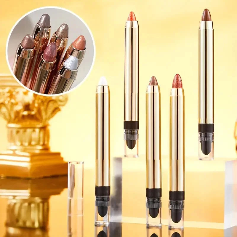 Double-Sided Eyeshadow Stick – Glitter & Matte Highlighter Pen