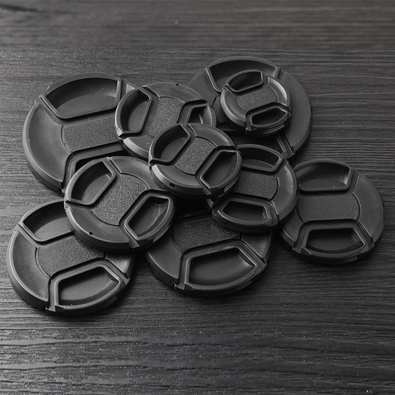 1PC Camera Lens Cap High-quality 40.5mm 49mm 52mm 55mm 58mm 62mm 67mm 72mm 77mm 82mm Snap on Front Lens Cap for Camera Oasis Select