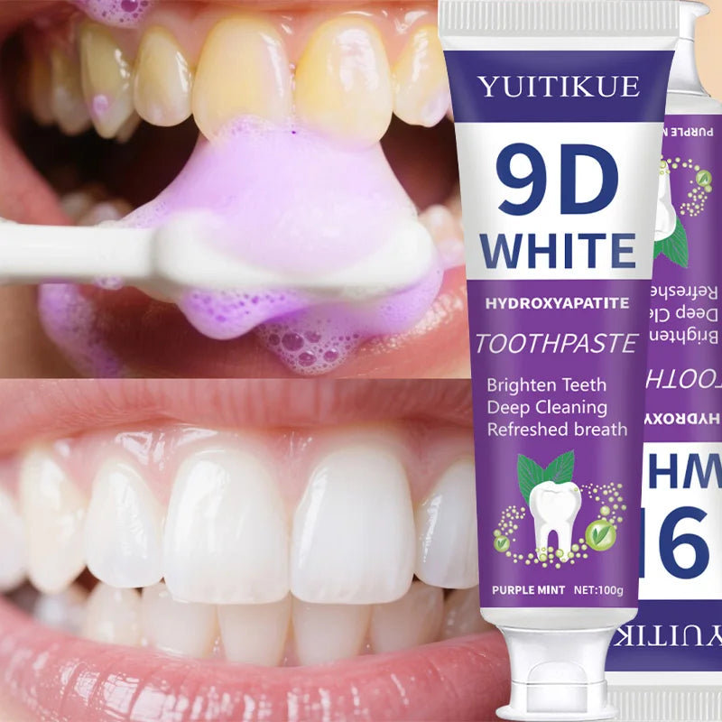 Purple Whitening Toothpaste – Stain Removal & Fresh Breath 100g
