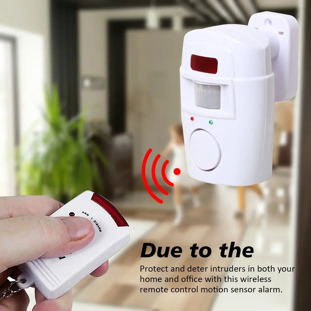 Wireless Motion Sensor Alarm Security Detector Indoor Outdoor Alert Systeem Met Afstandsbediening Voor Thuis Garage Oasis Select