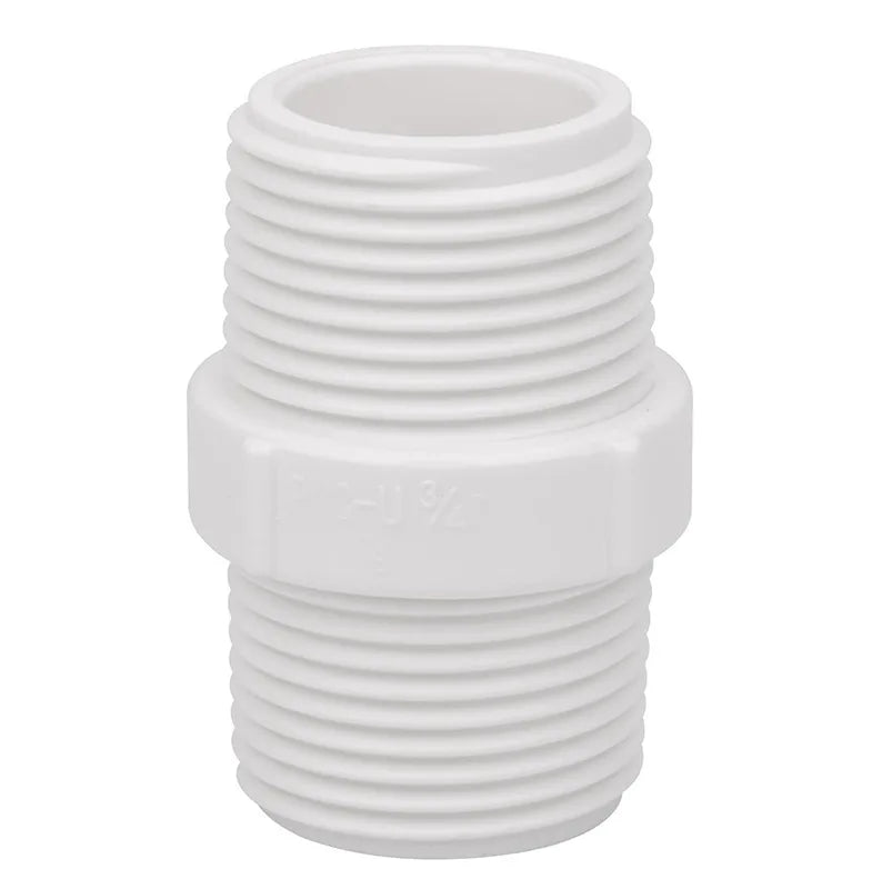 10pcs American standard 3/4NPT × 3/4GHT water supply pipe with double threaded PVC pipe joint adapter Oasis Select