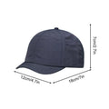 Summer Baseball Hat Outdoor Sport Baseball Cap Unisex Summer Quick Drying Hat Breathable Cap Foldable Cycling hat Sun Protection Oasis Select Navy Blue