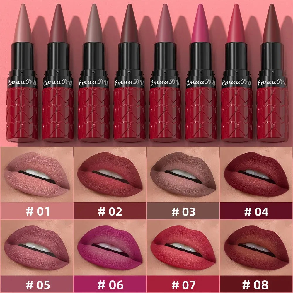 CmaaDU Velvet Matte Lipstick Pencil – Waterproof Lip Liner
