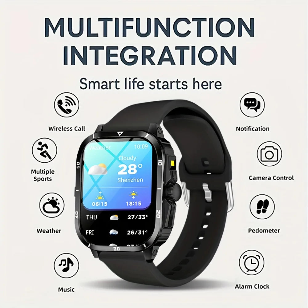 ERUN Smartwatch 2.01" Touch Screen | Android & iPhone