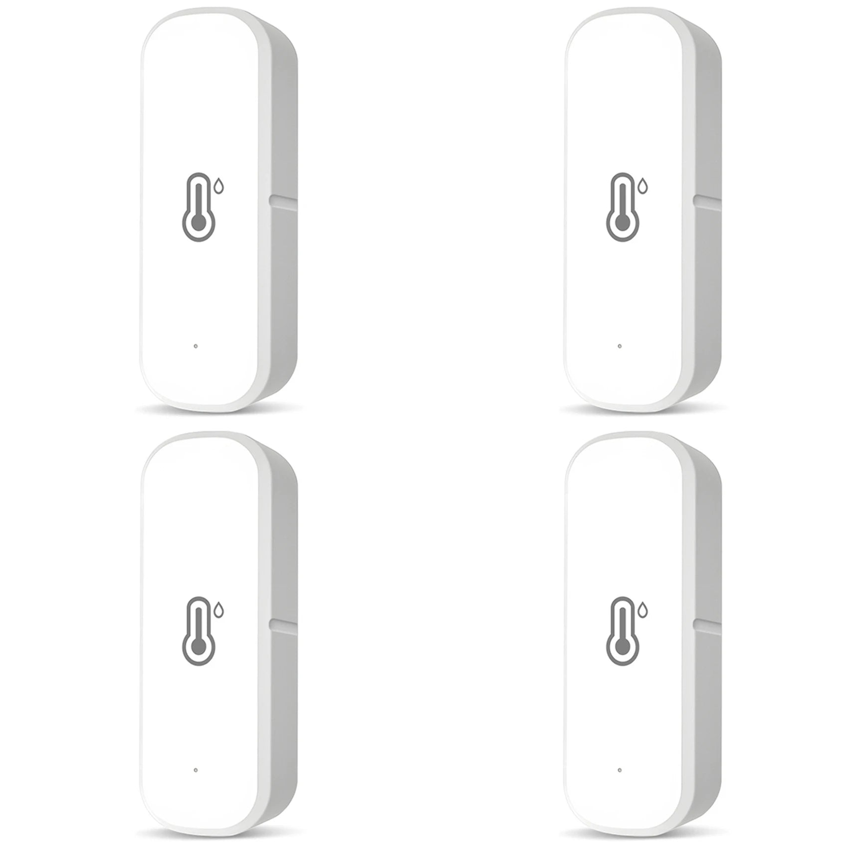 2026-WISH 4X Zigbee Humidity And Temperature Sensor Smart Hygrometer Thermometer Remote Monitoring And Alerts Smart Home Oasis Select