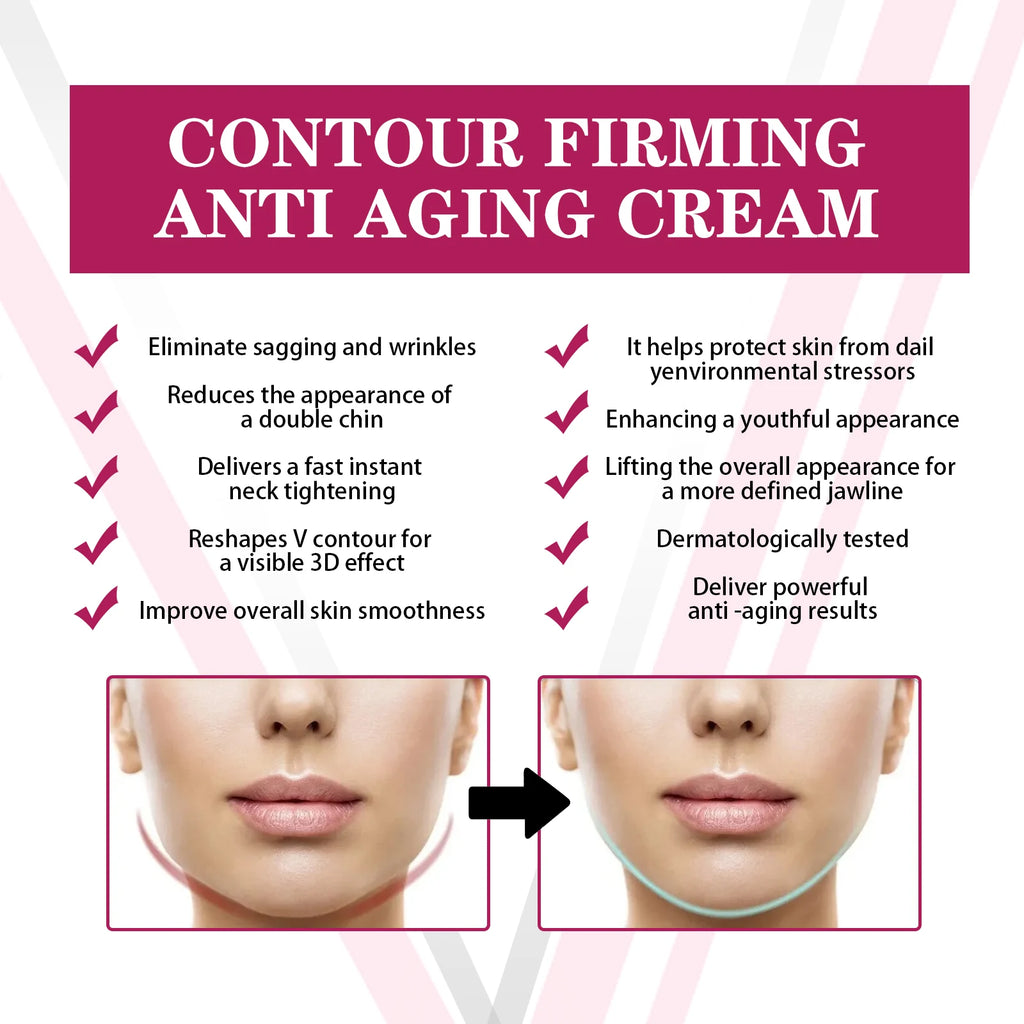 V-Shape Face Slimming Cream – Firming, Lifting & Anti-Aging Face Slimming Cream Oasis Select