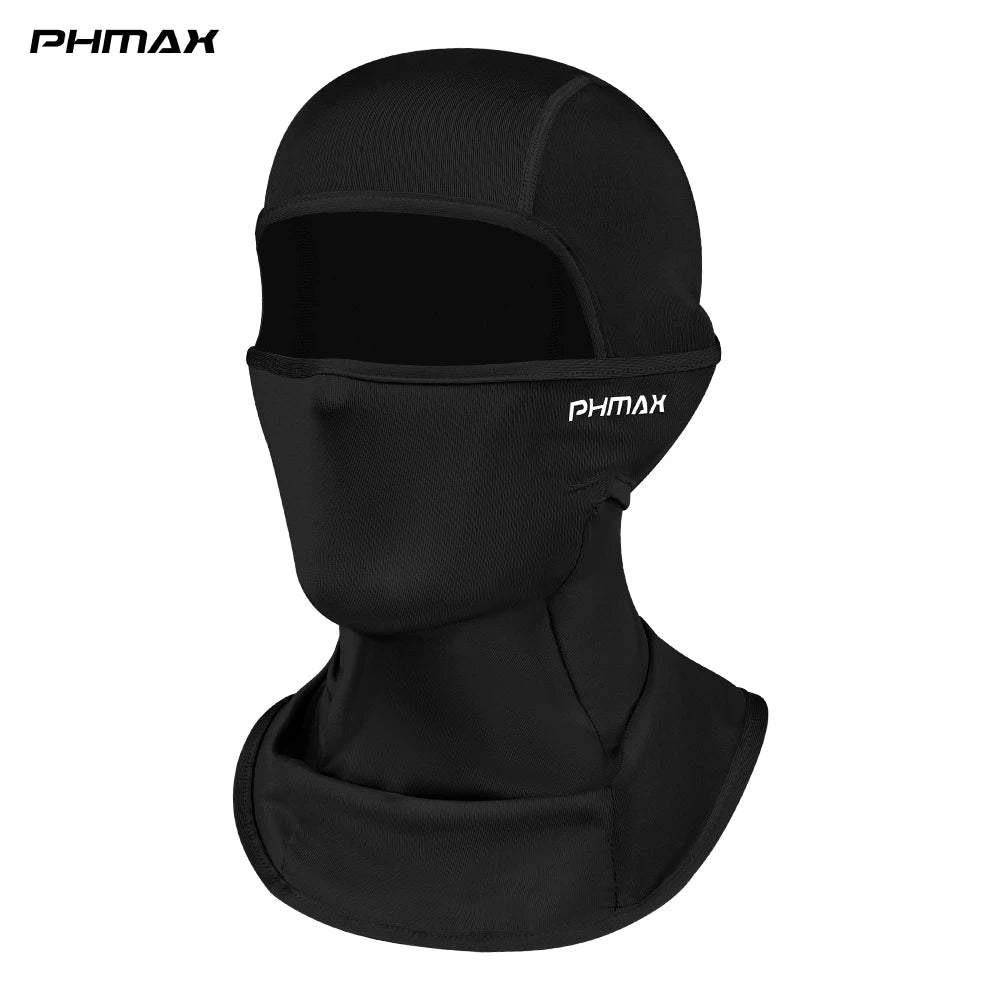 PHMAX Balaklava Mask Summer Breathable Bike Motorcycle Cycling Face Mask Scarf UV Protection Fishing Hiking MTB Road Bike Mask Oasis Select Black