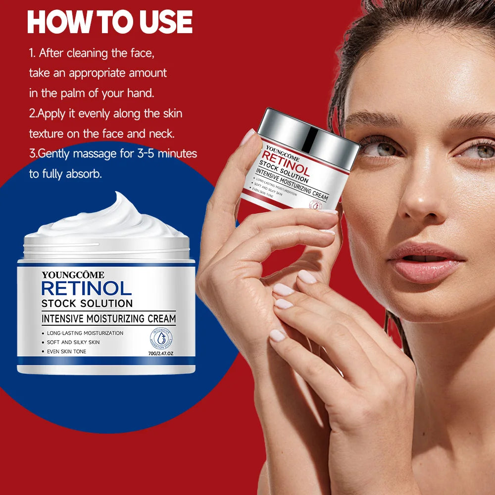 YOUNGCOME Retinol & Collagen Firming Face Cream Set – Moisturizer