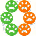 Cat Claw Silicone Hair Remover 4pcs Washing Machine Clothes Dust Hair Collector Double-Sided Reusable Washable Cleaning Tools Oasis Select 6pcs