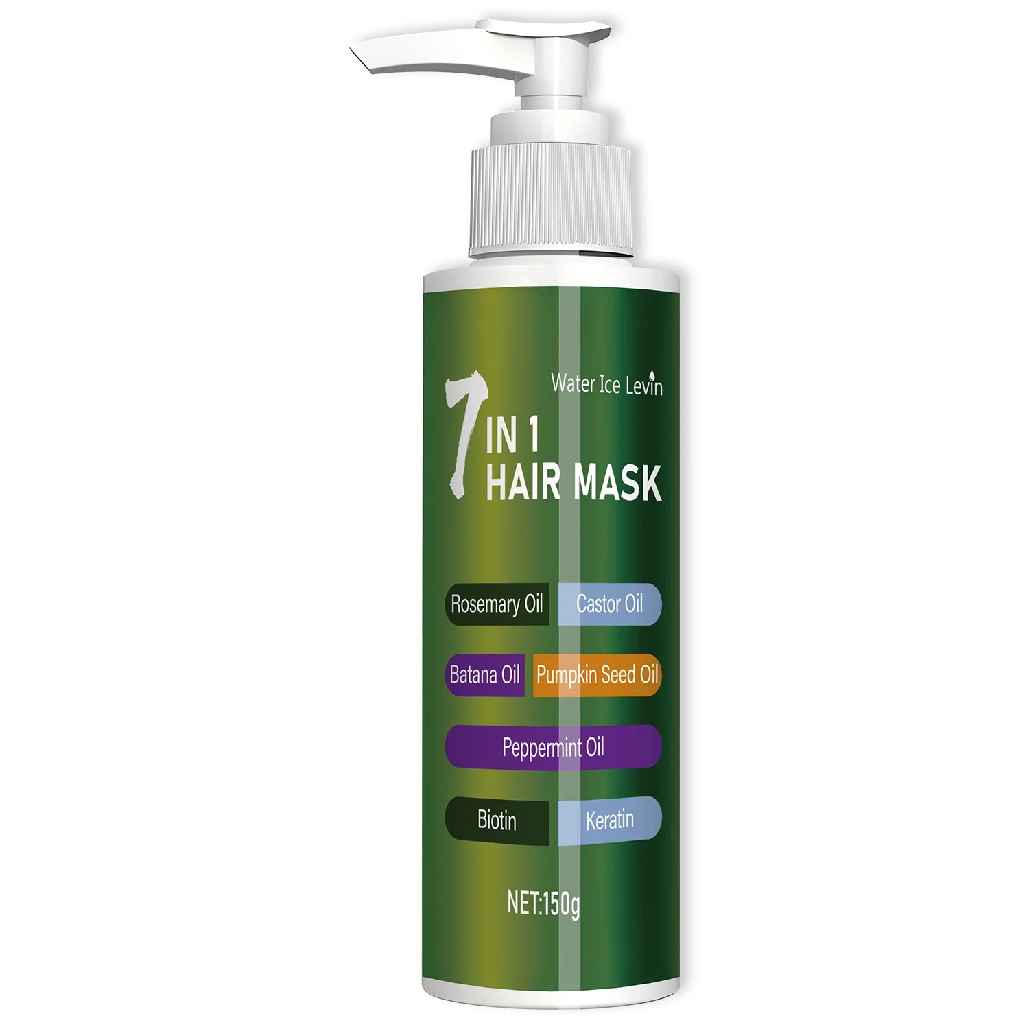 7-in-1 Deep Care Hair Mask to Prevent Breakage and Soften Dry Hair, Rich in Rosemary Oil, Castor Oil, and Biotin Keratin Oasis Select One Bottle