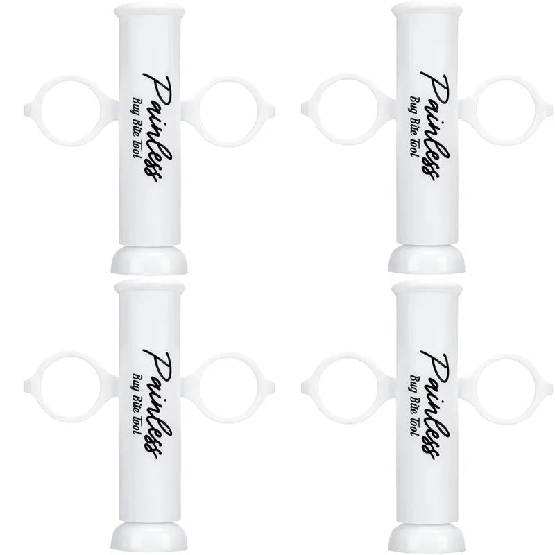 Negative-pressure suction device—for mosquito bites and bee stings naturally relieves discomfort caused by bites; chemical-free. Oasis Select 4PCS