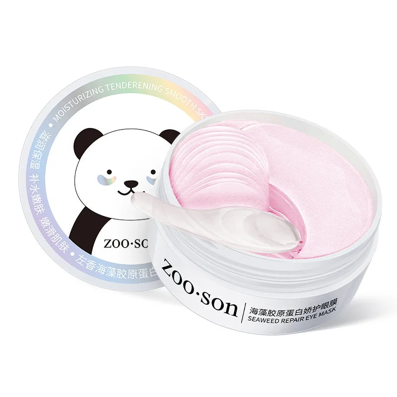 BIOAQUA 60pc Gold Collagen Eye Masks – Dark Circles & Firming Collagen Eye Mask Oasis Select