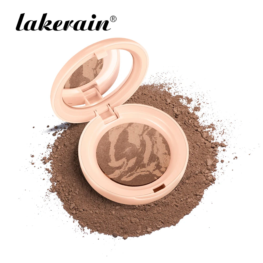 Matte Baked Color Correcting Foundation Bronzer Pressed Powder Compact Long Lasting Oil Control Loose Setting Powder Foundation Oasis Select 02 Tan