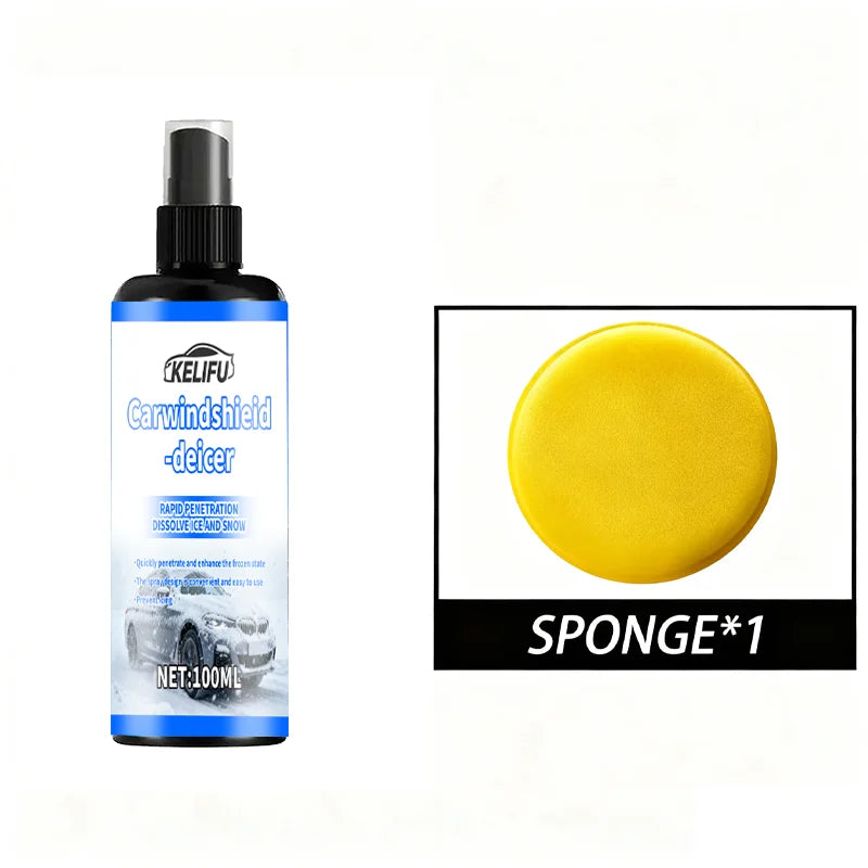 Car Windshield De-Icer Spray Kit – Fast Ice & Snow Melter