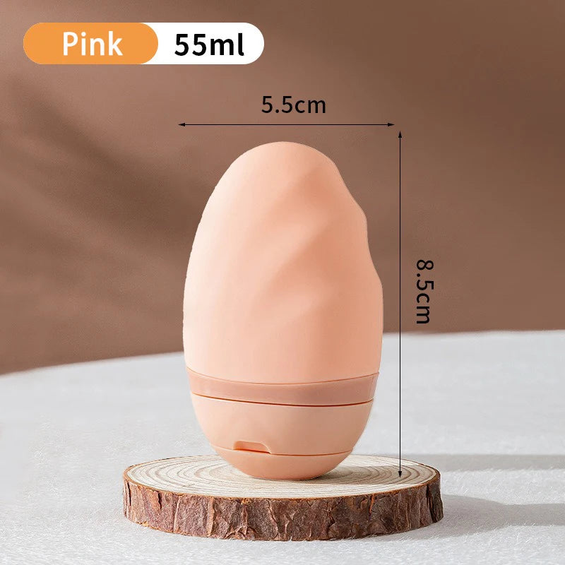 Silicone Travel Bottles 55ml/85ml – Refillable & Leak-Proof