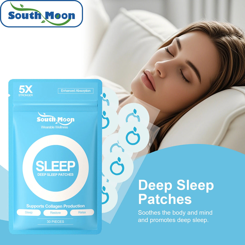 Sleep Body Care Patch Gentle Nighttime Care for Comfortable Sleep, Daily Portable Blue Body Care Patches Oasis Select