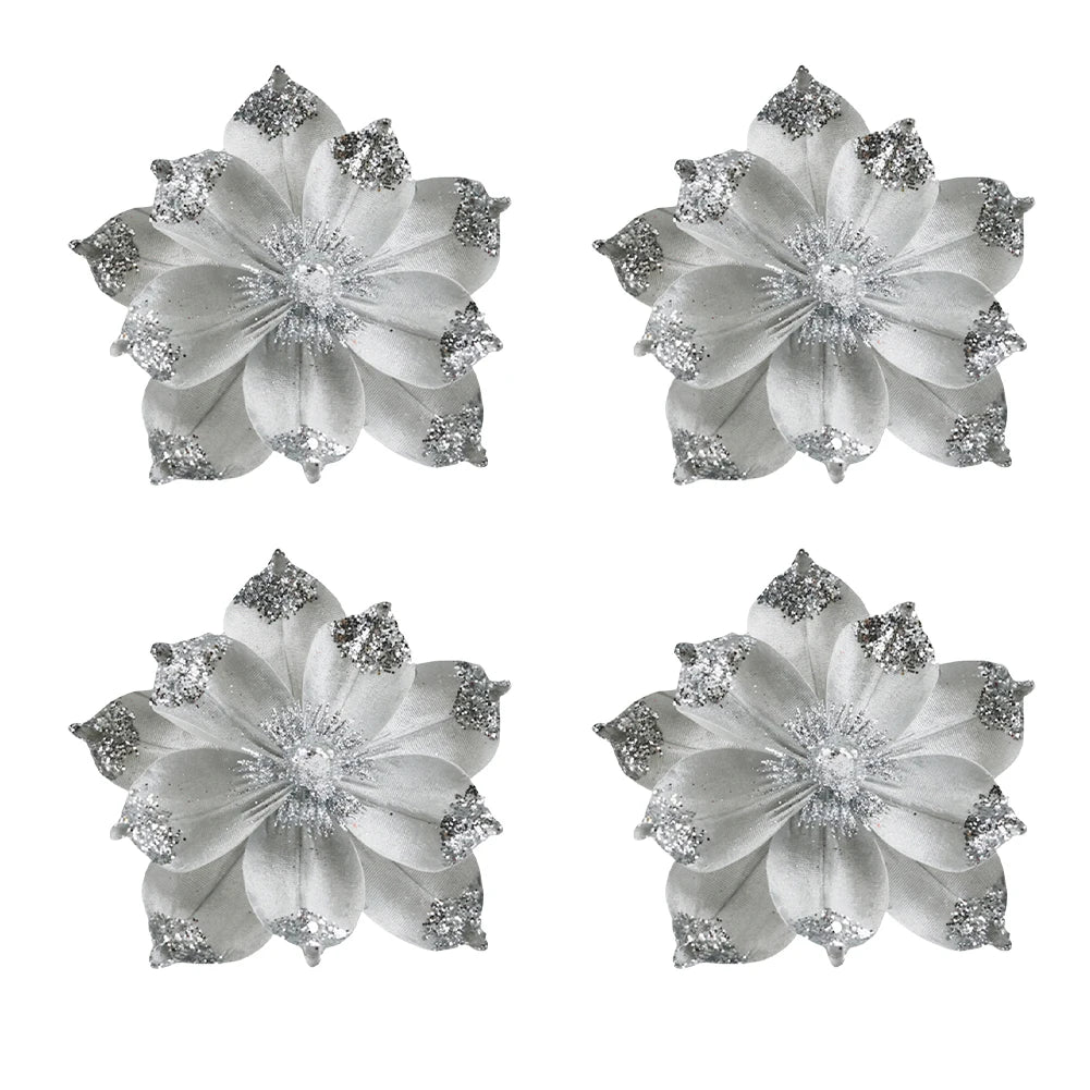 Gold Christmas Artificial Flowers Versatile Holiday Decor Options Artificial Christmas Tree Decor Easy To Customize Arrangements Oasis Select Silver China Mainland