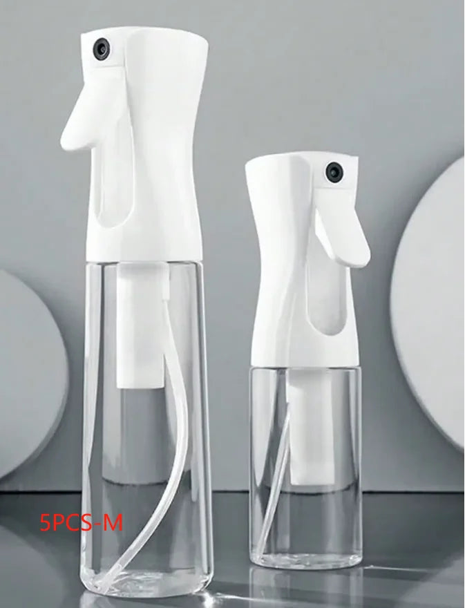 Spray bottle continuous high pressure water refill dilution fine mist atomizing spray bottle pressed refill water bottle size op Oasis Select 5PCS-M