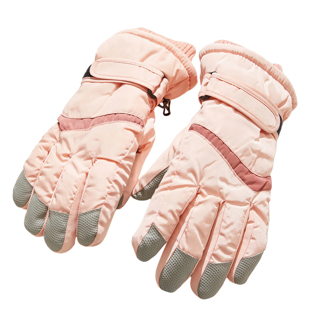 Winter Touchscreen Ski Gloves | Fleece-Lined & Windproof