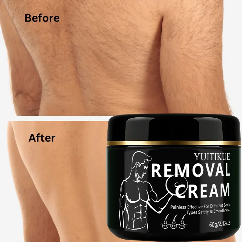 YUITIKUE Men's Hair Removal Cream – Mild & Painless 60g