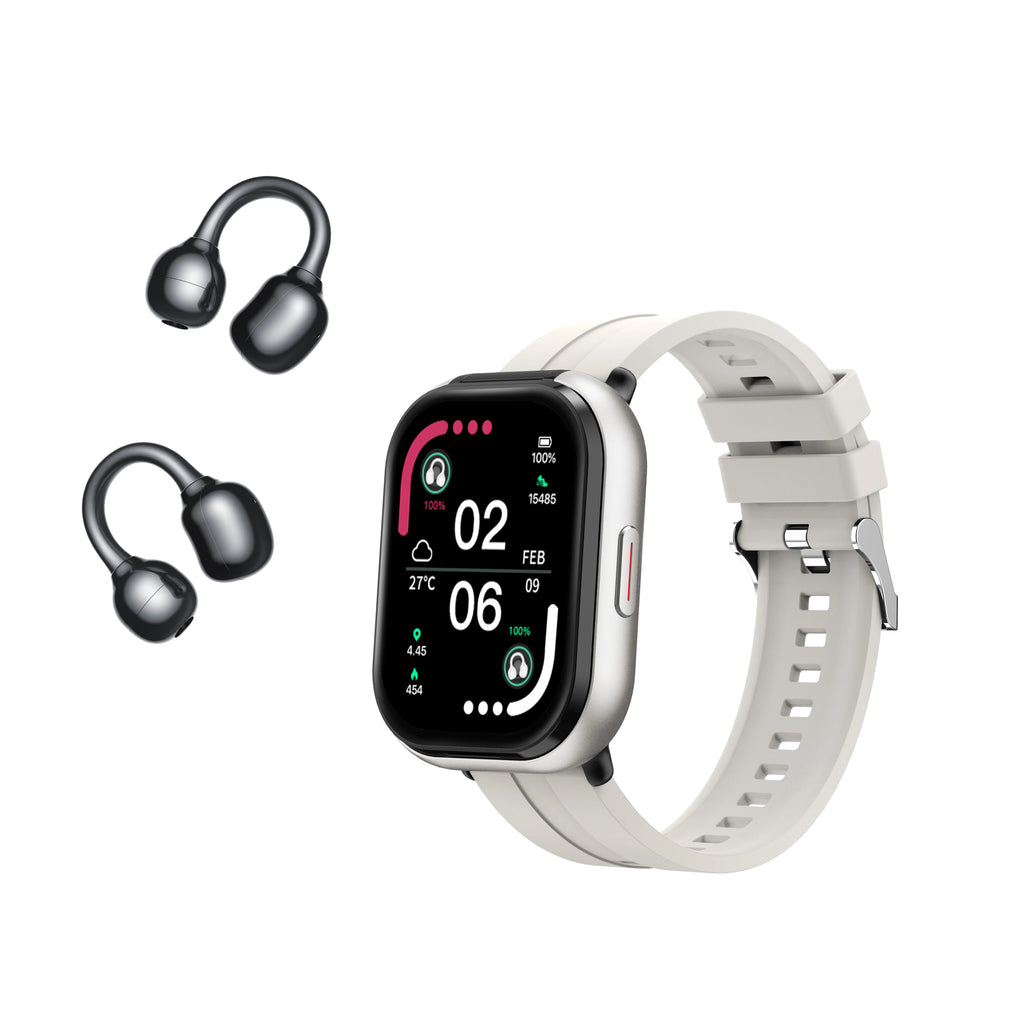 MINGCC 2-in-1 Smartwatch & Headphones | 2.01" HD Fitness Watch