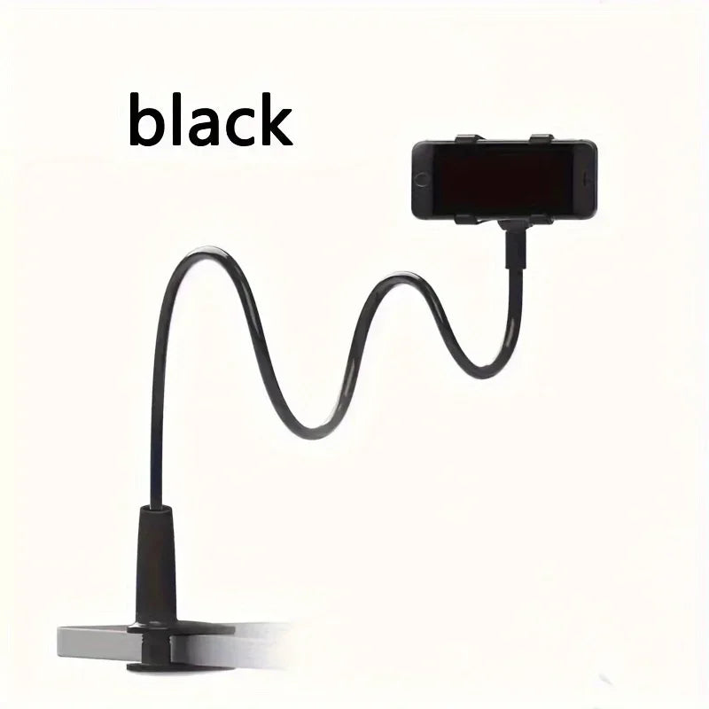 Phone Clip on Stand Holder with Grip Flexible Long Arm Gooseneck Lazy Bracket Mount Clamp for IPhone 15 Pro Max Accessories New Oasis Select 12mi