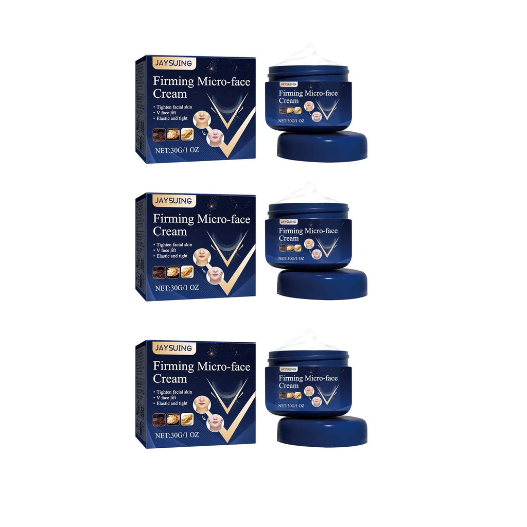 V-Shape Slimming Cream Tighten Mandibular Line Double Chin Lift Firming Face Fat Burning Massage V Face Cream Facial Skin Care Oasis Select 3Pcs