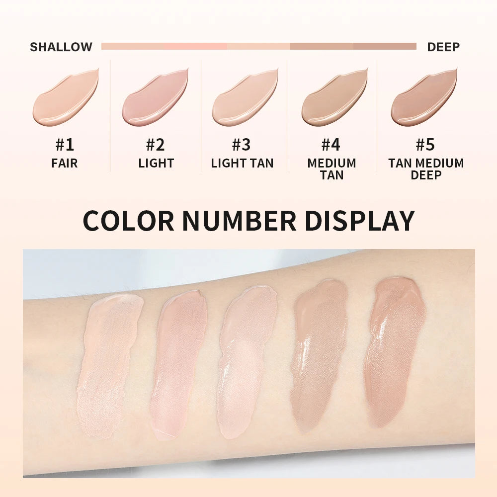 CC Cream Foundation – High Coverage, Matte & Hyaluronic Acid