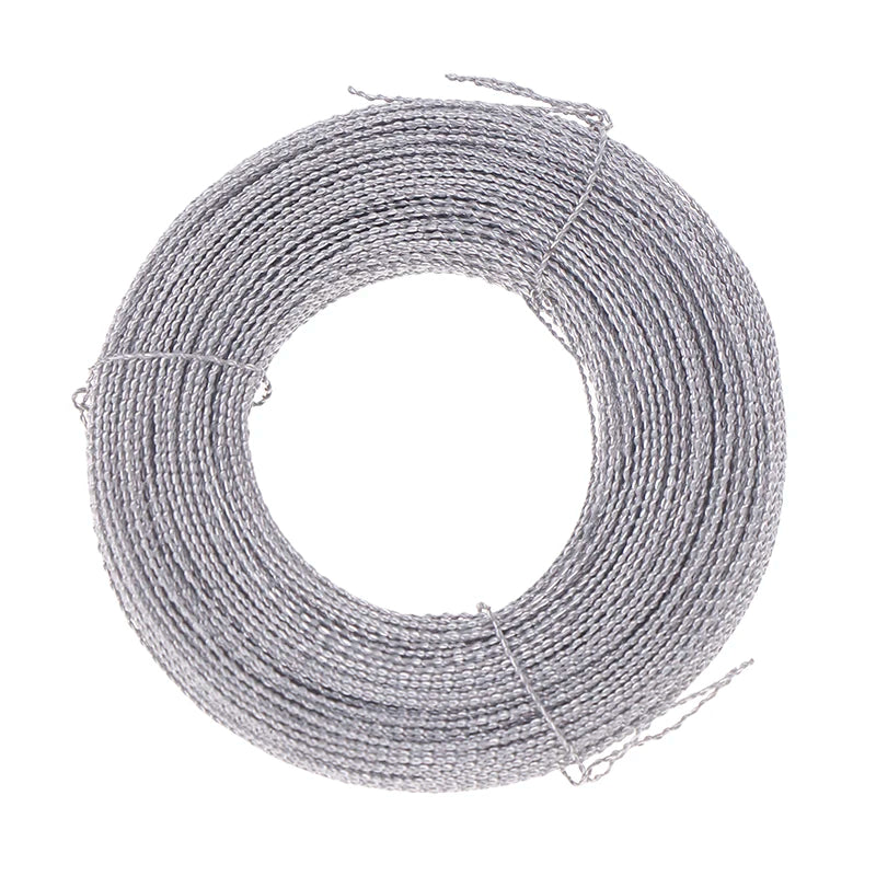 40M/Roll Electric Meter Lead Seal Buckle Set Widely Used Iron Thread Sealing Lead Sealing Wire Two Shares Oasis Select