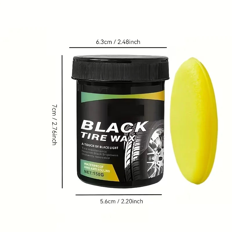 Car Plastic & Rubber Repair Paste – Black Interior Restore Wax
