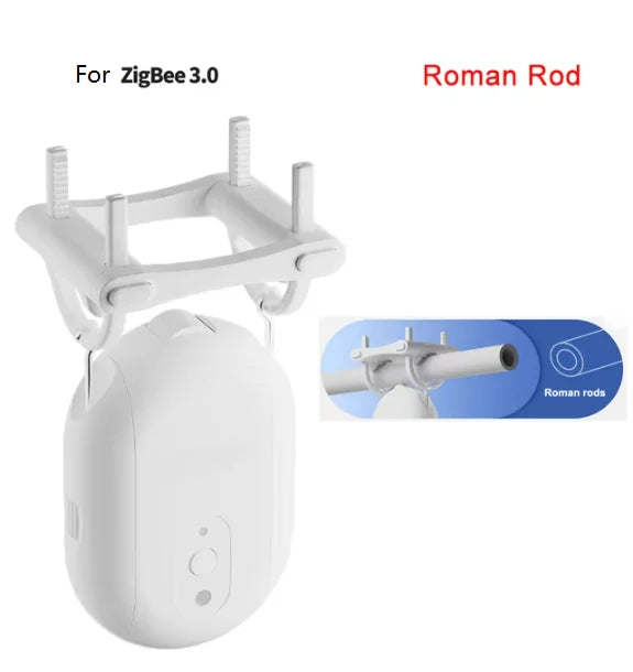 Smart Home Device For Zigbee Compatible Electric Curtain Robot for Enhanced Energy Efficiency in Living Spaces Oasis Select Roman Rod
