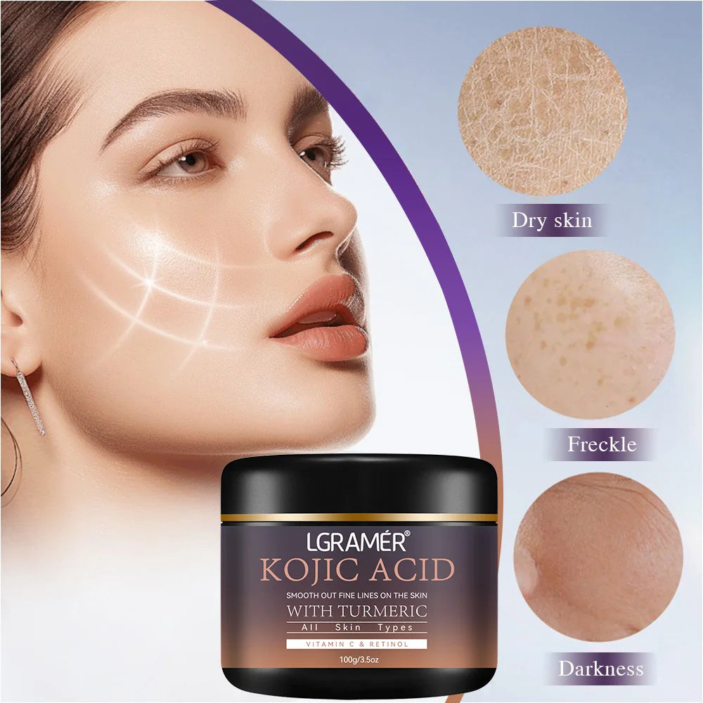 Kojic Acid Vitamin C & Turmeric Brightening Face Cream