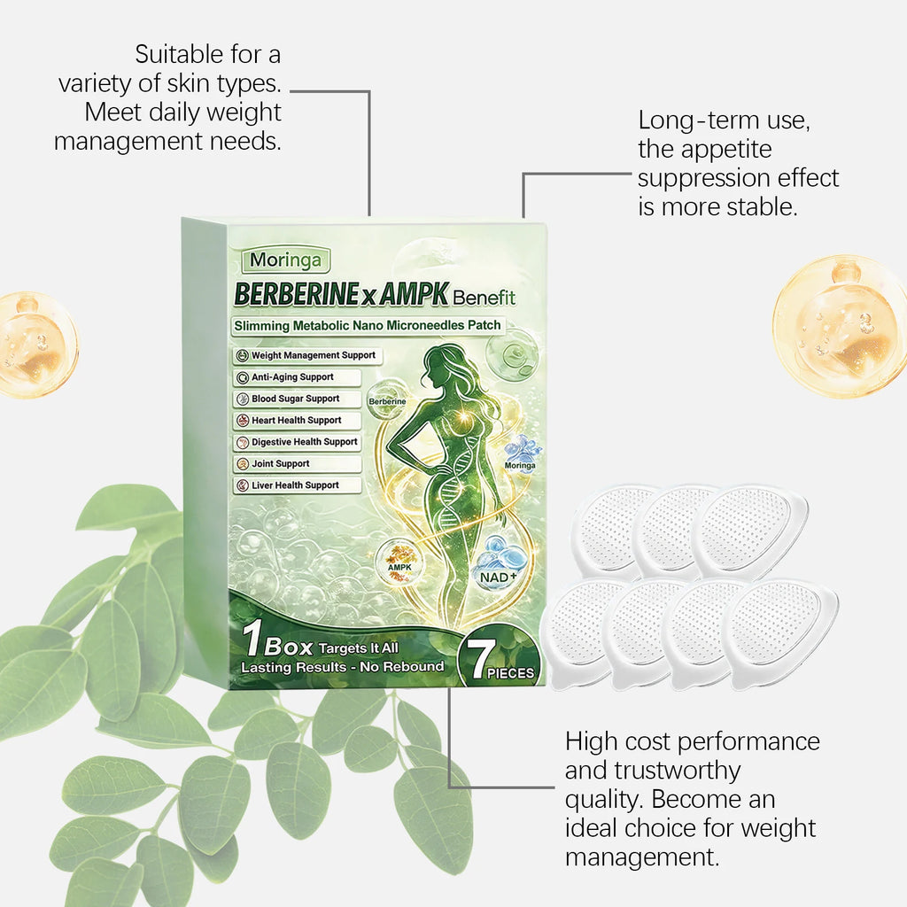 Moringa Microneedle Body Care Patch Gentle Skin Friendly Breathable Comfortable Portable Daily Care 0.2mm Easy Use Body Pads Oasis Select