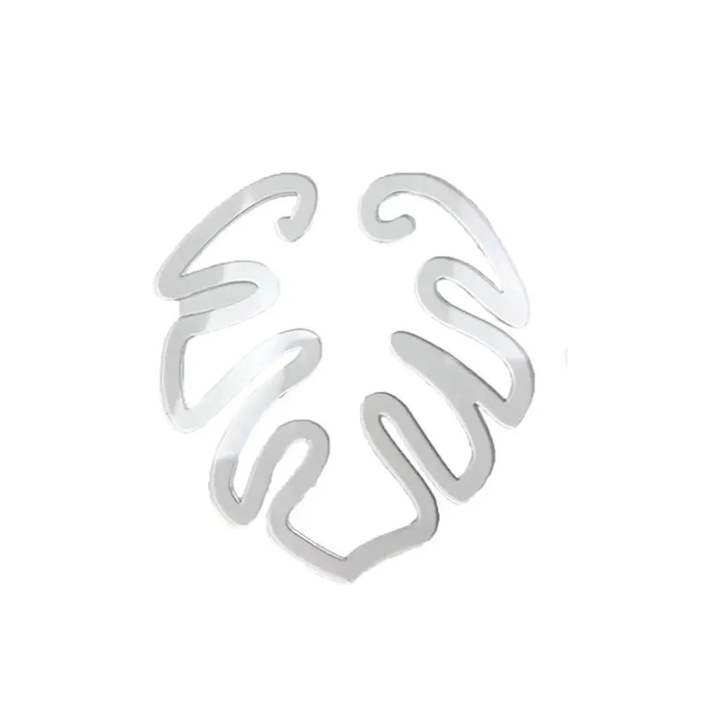 Turtle Shell Bamboo Clamp Reusable Clear Plastic Plant Stem Support Holder for Indoor and Outdoor Plants for Flower Lovers Oasis Select A
