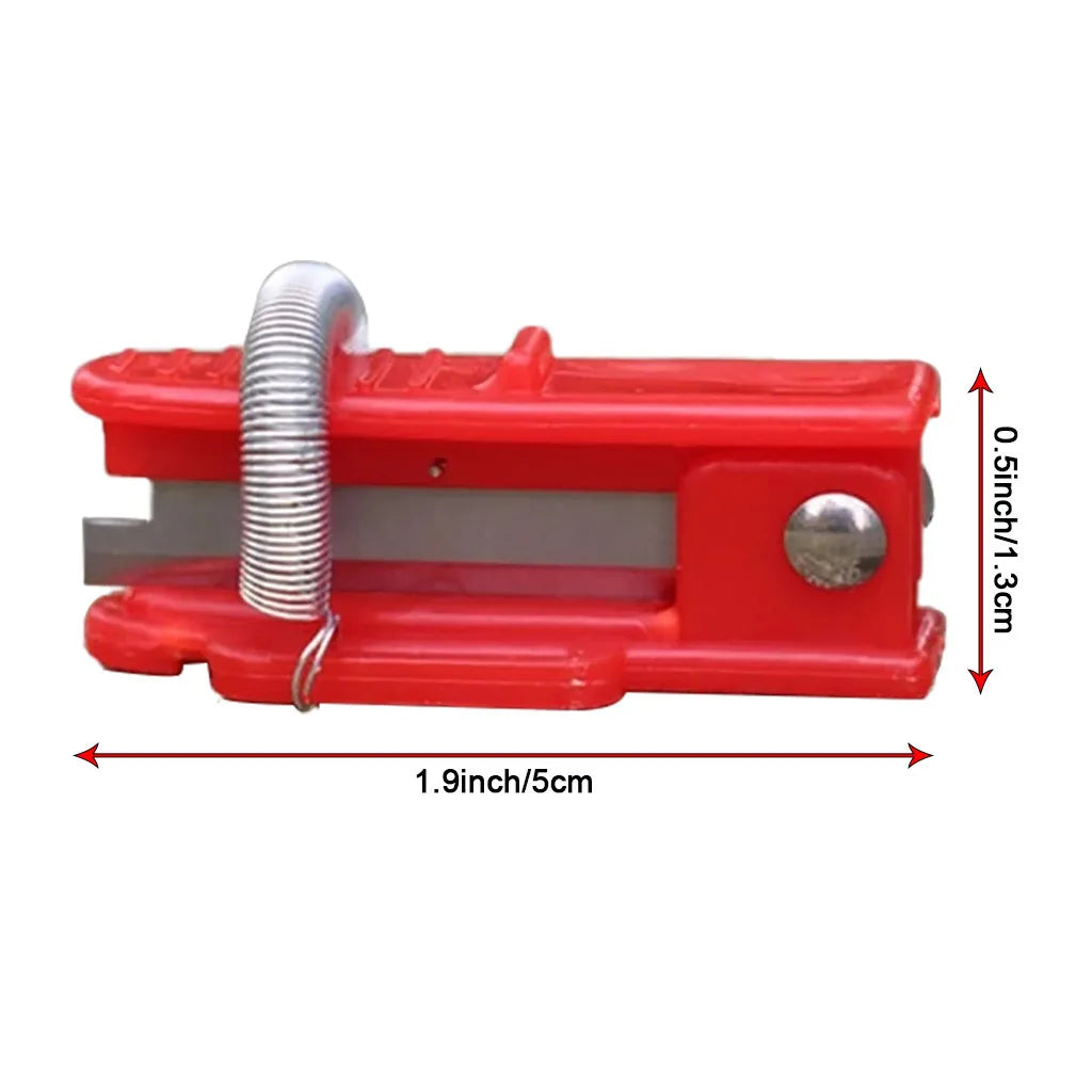 Adjustable Plastic Spring Tension Tool for Wall Tile Leveling System with Durable Red Design, Easy to Use Oasis Select