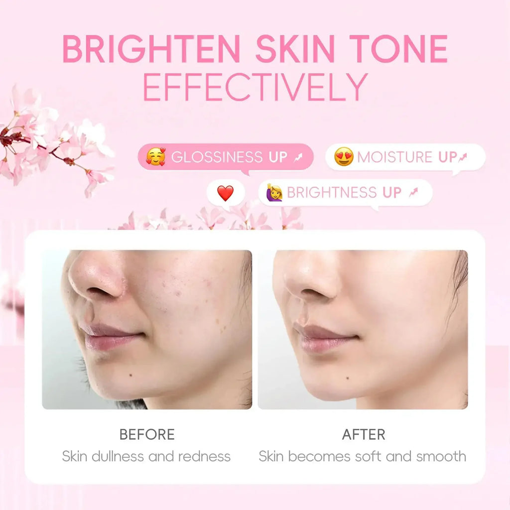 LAIKOU Cherry Blossom Toner 100ml – Hydrating & Oil Control