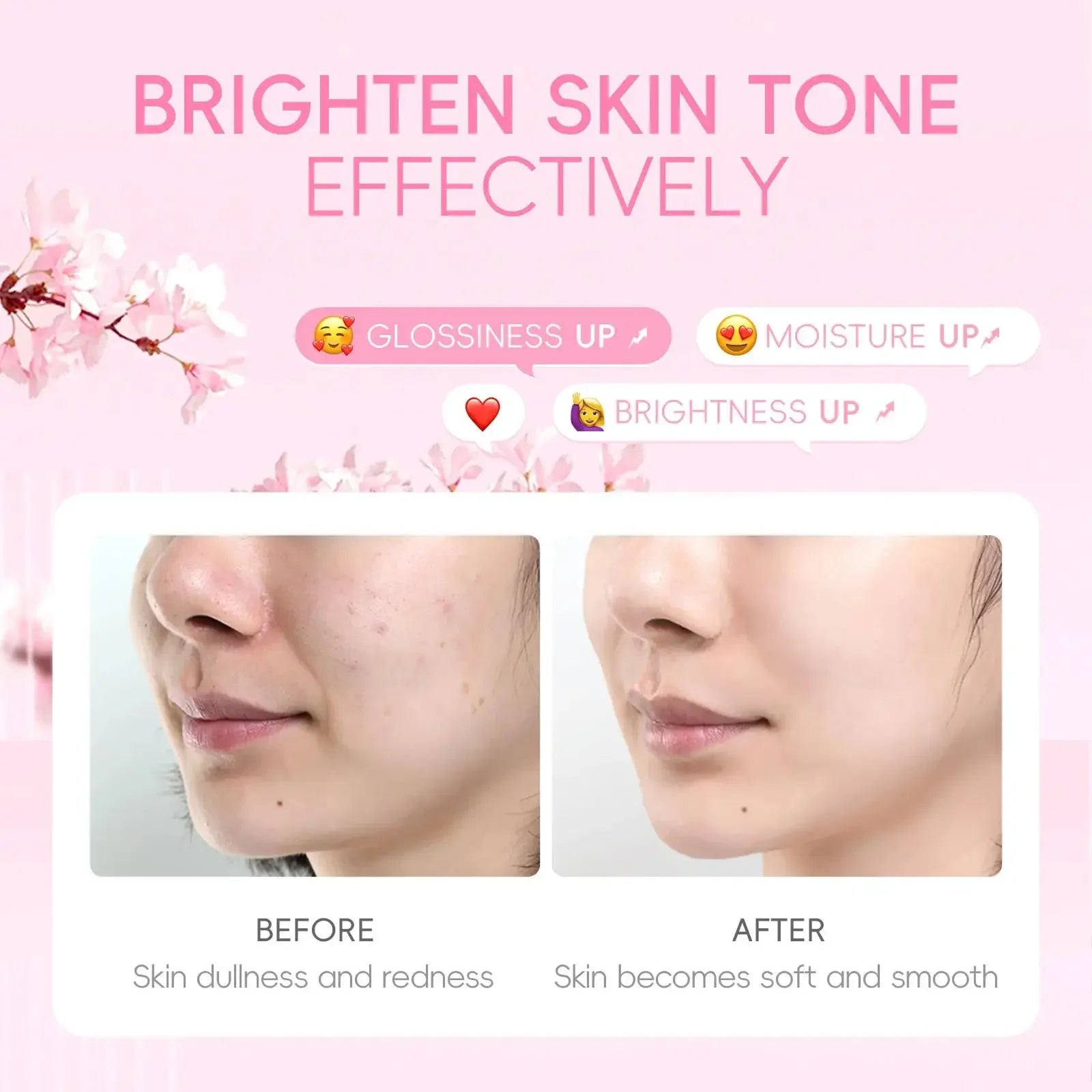 LAIKOU Cherry Blossom Toner 100ml – Hydrating & Oil Control