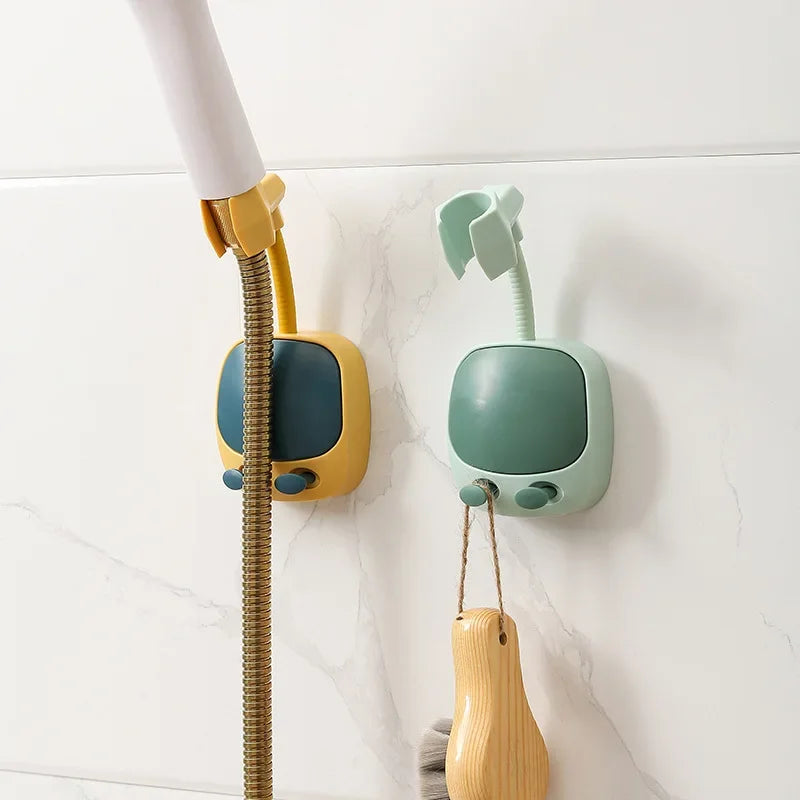 Punch-Free Adjustable Shower Head Holder – 360° Rotating Bracket Shower Head Holder Oasis Select