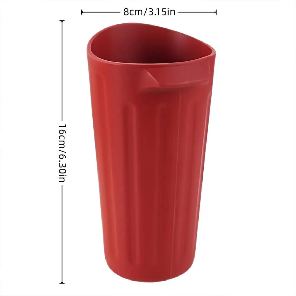 Car Trash Bin Can Mini Auto Dust Organizer Car Interior Rubbish Bag Garbage Container Storage Box Bucket Auto Accessories Oasis Select Red