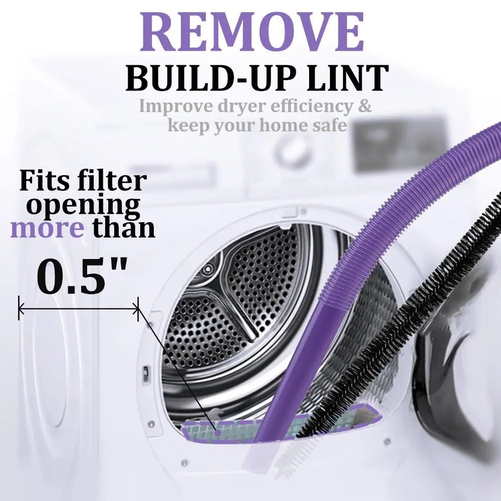 Crevice Tool Dryer Vent Lint Vacuum Attachments Lint Removal Tool Dryer Vent Cleaner Kit for Dyson V7 V8 V10 V11 V12 V15 Oasis Select