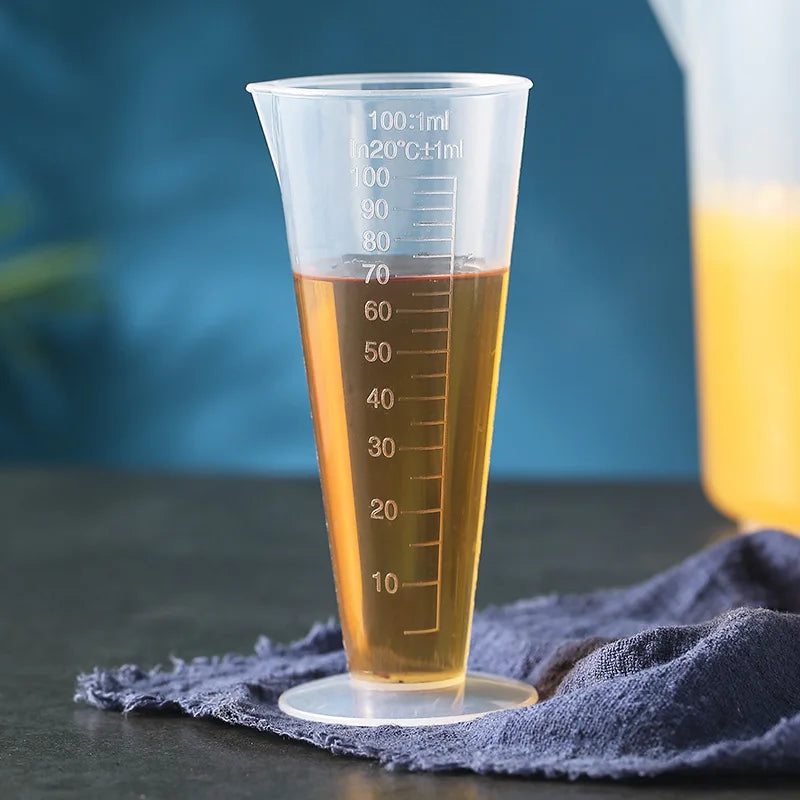 100ml Food-Grade plastic Measuring Cup with Scale - BPA-Free, Perfect for Kitchen & Restaurant Use Oasis Select