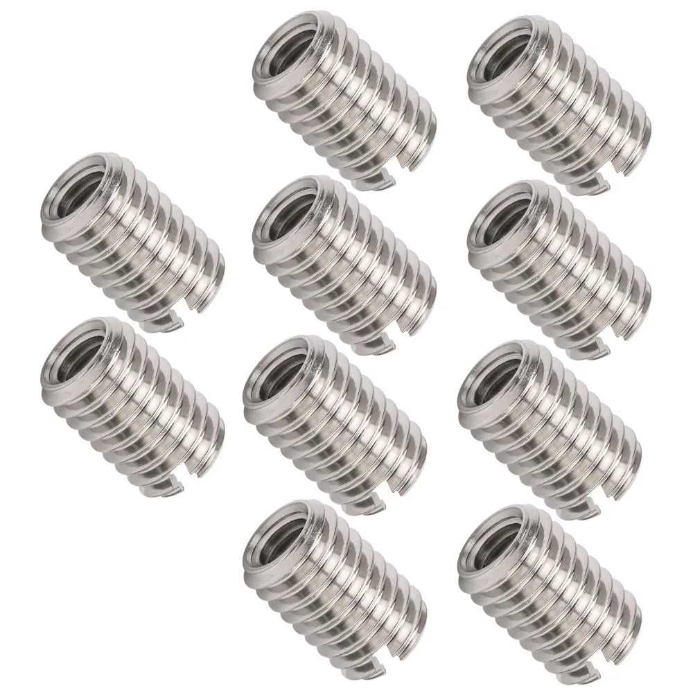Stainless Steel Thread Reducing Nut M8 x 1.25mm M5 x 0.8mm Pipe Fitting Reducer Adapter Female 12mm Length Oasis Select