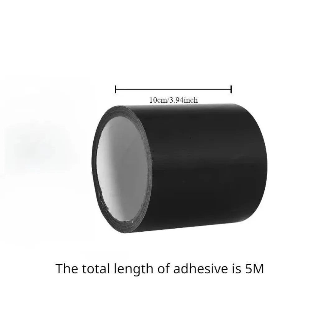 Black Cloth-based Adhesive Tape 5/10cm Multifunctional Seat Patch Strips High-viscosity Leather Seat Hole Repair Tape Oasis Select 10cmx5m