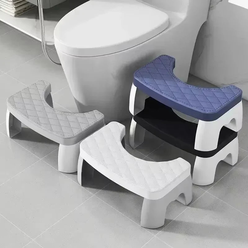 Toilet seat Thickened Home Bathroom Non-Slip Stool Ottoman Children Elderly Toilet Commode Bathroom Footstool Oasis Select