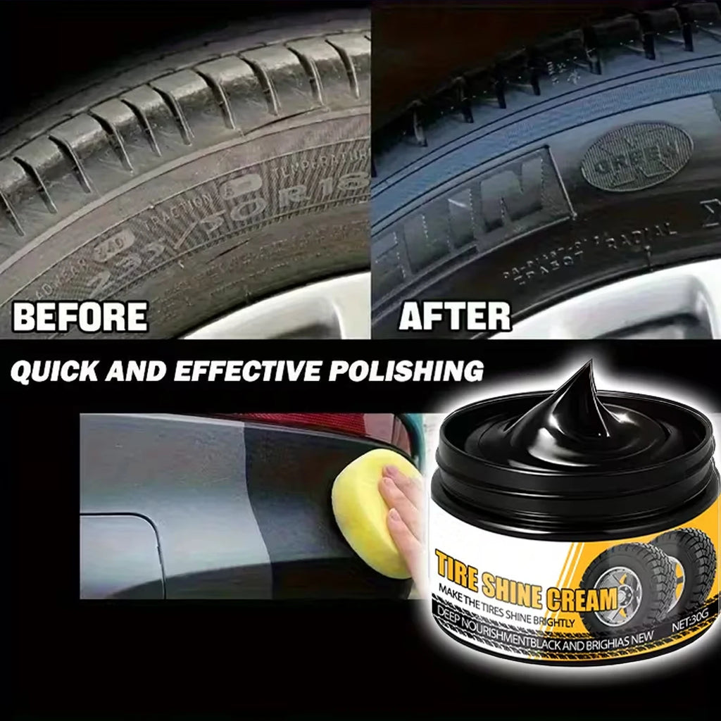 Nano Car Interior Wax – Plastic Renewal, Tire Shine & Protector
