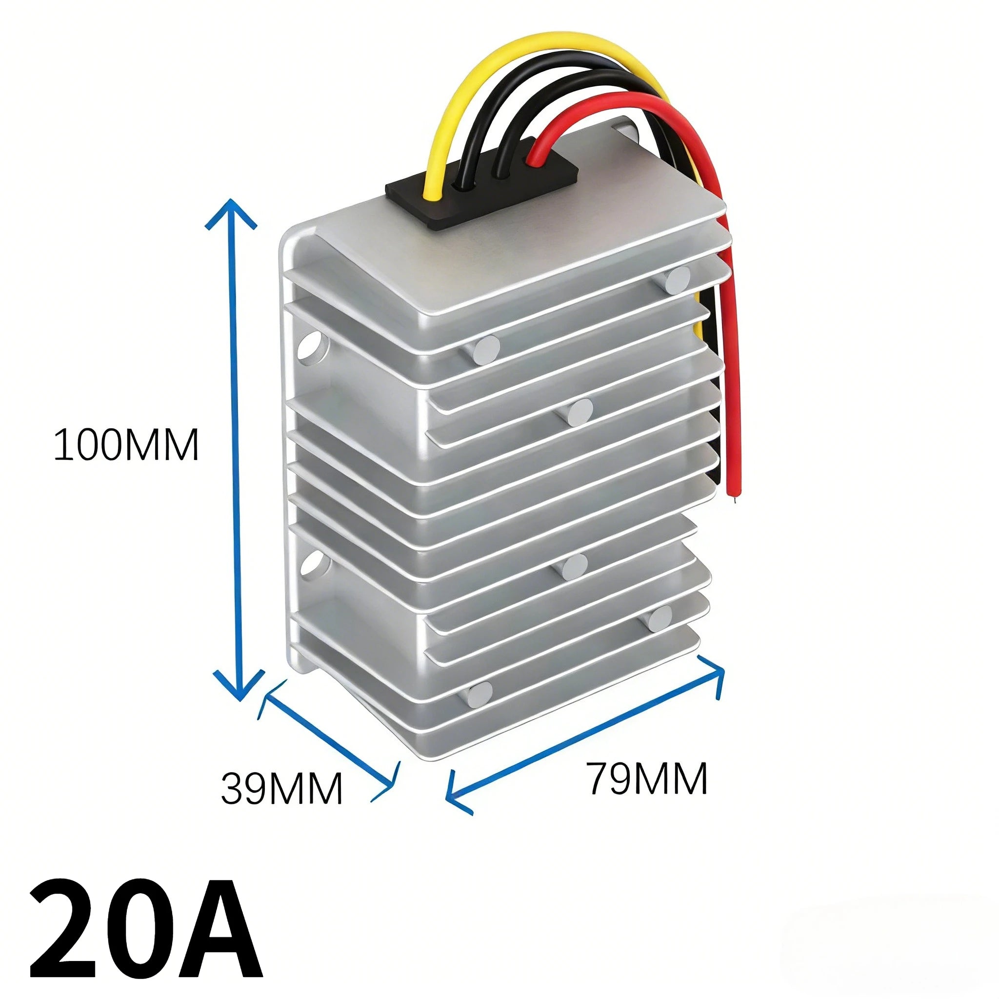 DC DC Battery Charger 9-36V 12V 24V to 14.6V 13.8V 16.8V 12.6V 5A-25A Constant Current for Lead-acid Lithium Batteries Lifepo4 Oasis Select 20A 9-36V 16.8V