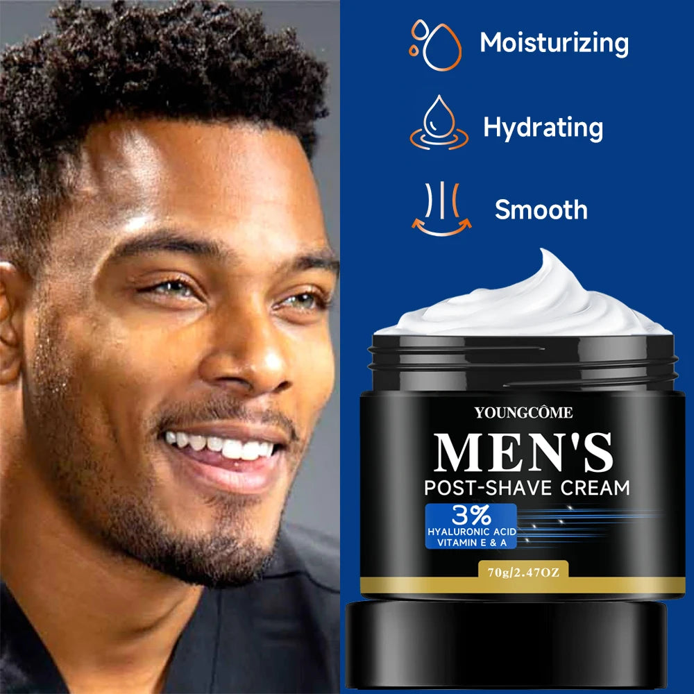 YOUNGCOME Aftershave for Men Balm, Calms & Soothes Damaged Skin, Redness, Razor Burn & Other Shaving Irritations 1.41/2. Fl Oz Oasis Select