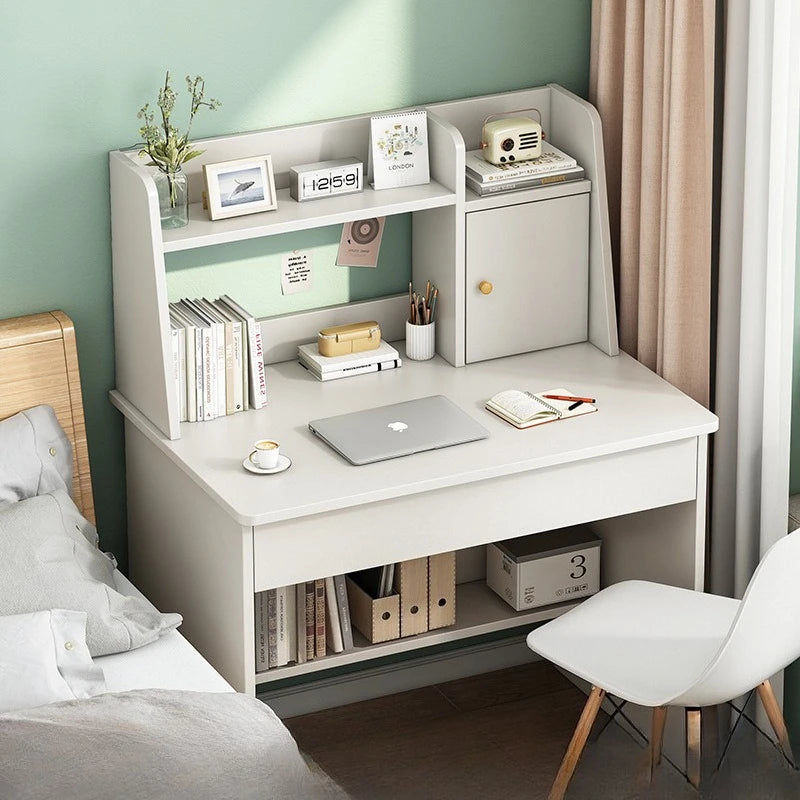 Computer desk desktop bookshelf integrated learning writing desk primary and secondary school students bedroom desk Oasis Select