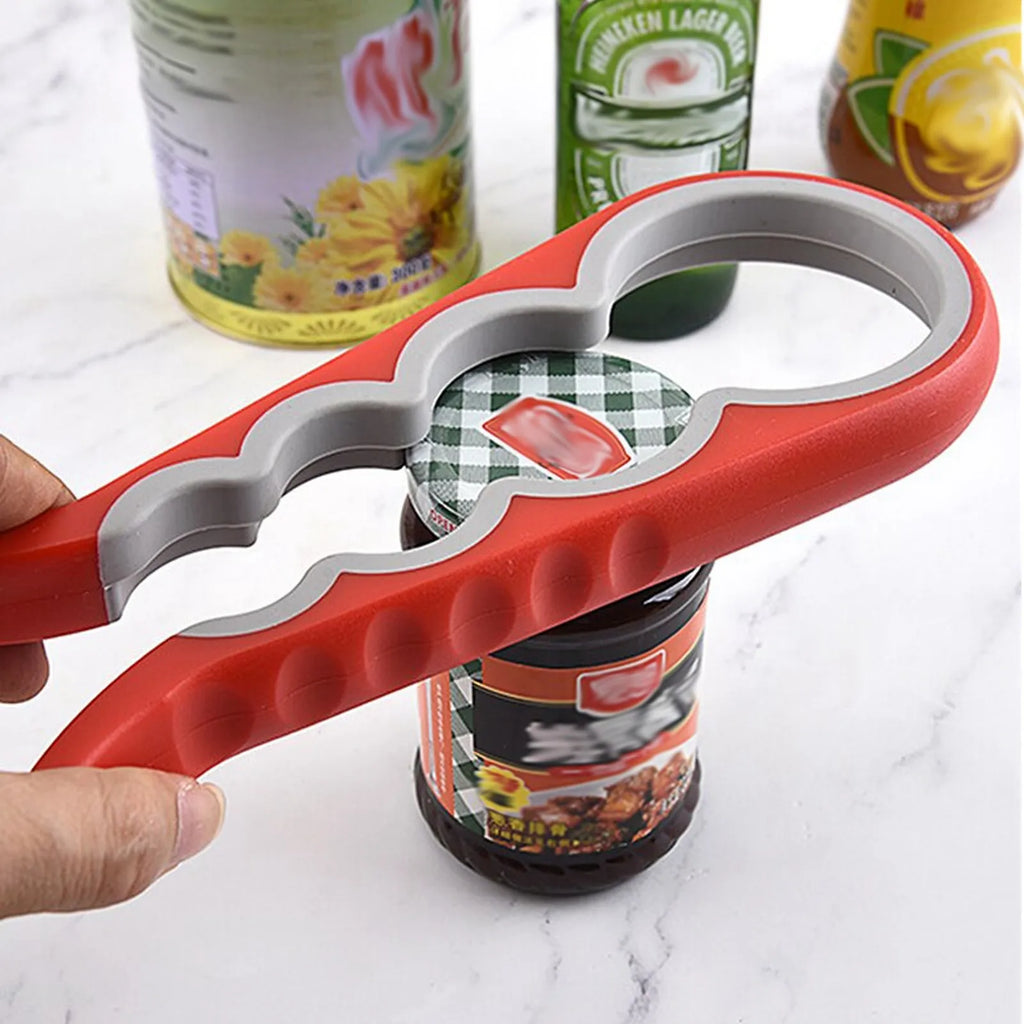 4-in-1 Jar & Bottle Opener – Non-Slip, Labor-Saving Jar & Bottle Opener Oasis Select