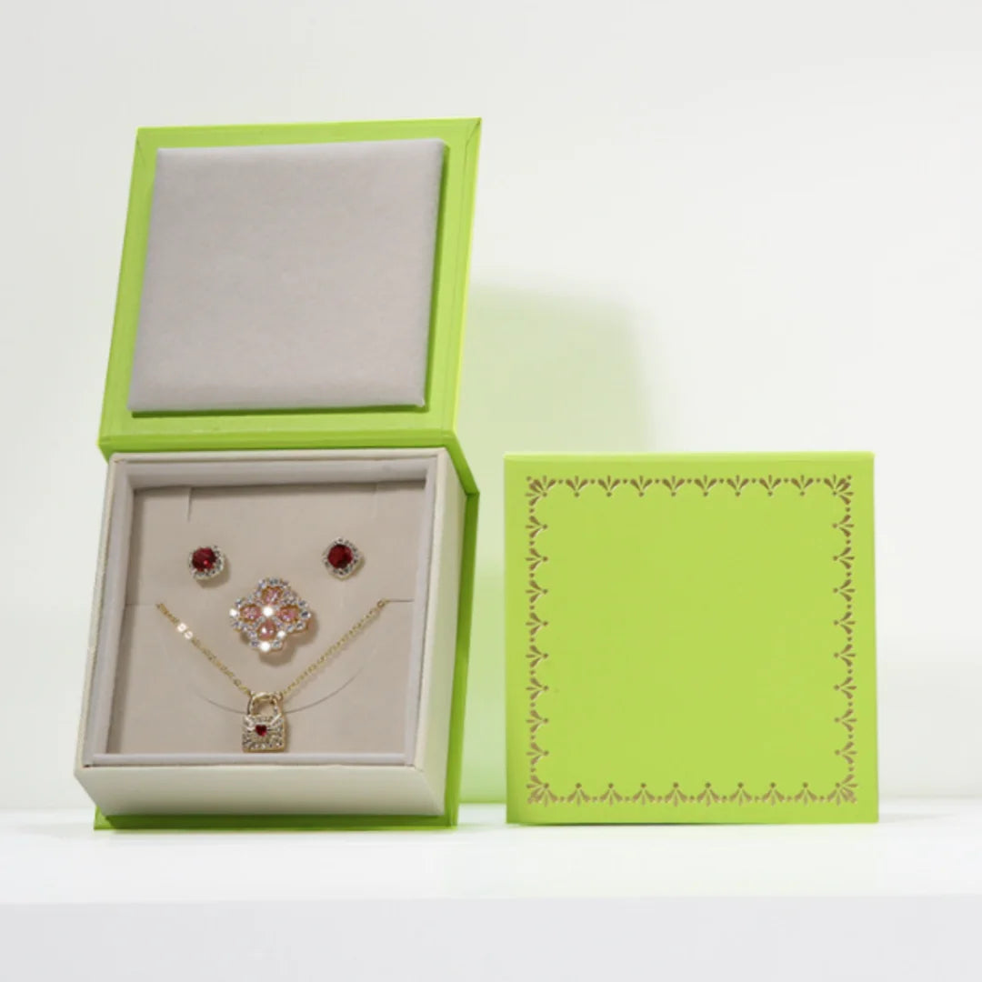 Creative Flip Cover Book Shaped Jewelry Box Earrings Ring Necklace Storage Case with Sponge Women Portable Travel Jewelry Holder Oasis Select